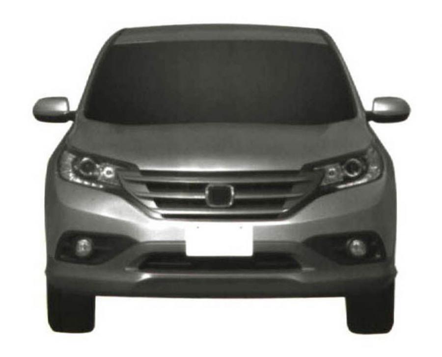  Honda CR-V Patent Drawings 2012 года  (фото 4 из 5)